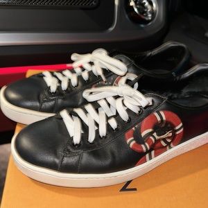 Gucci Ace 'Kingsnake' size 9.5 condition 7/10
